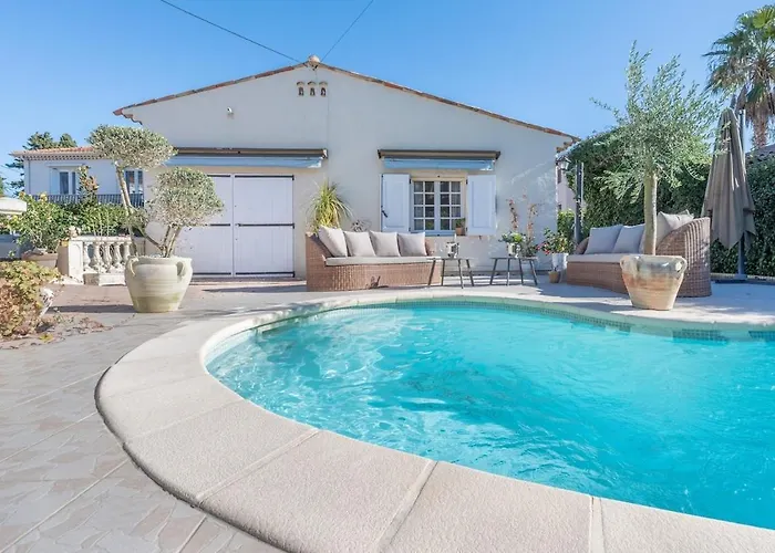 Villa Cap D \'Antibes Salis Beach 30 Meters